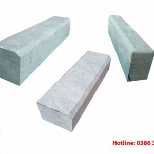 Đá bó vỉa xanh rêu 18x22x100