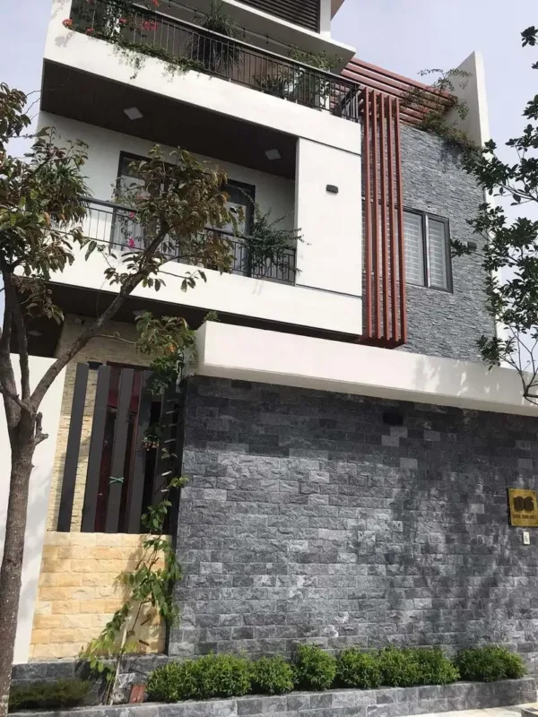 Đá bóc xanh đen ốp cổng Đá bóc xanh đen ốp cổng