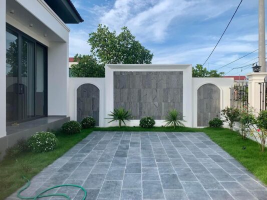 đá xanh đen thanh hóa lát sân