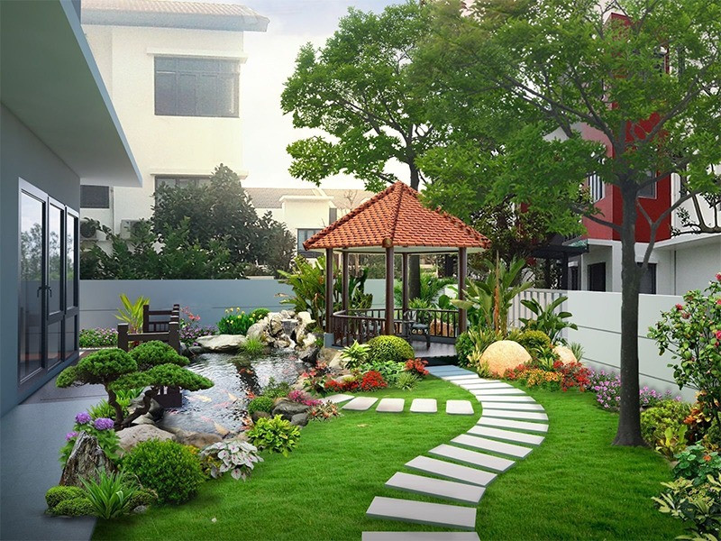 Đá bước dạo tiểu cảnh sân vườn Đá bước dạo tiểu cảnh sân vườn
